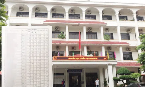 Sở GD&ĐT Lạng Sơn: Hôm nay, công bố kết quả thẩm định điểm thi cao bất thường